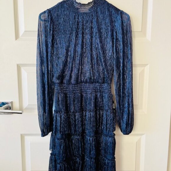 Express Dresses & Skirts - Blue Sparkly Express Party Dress